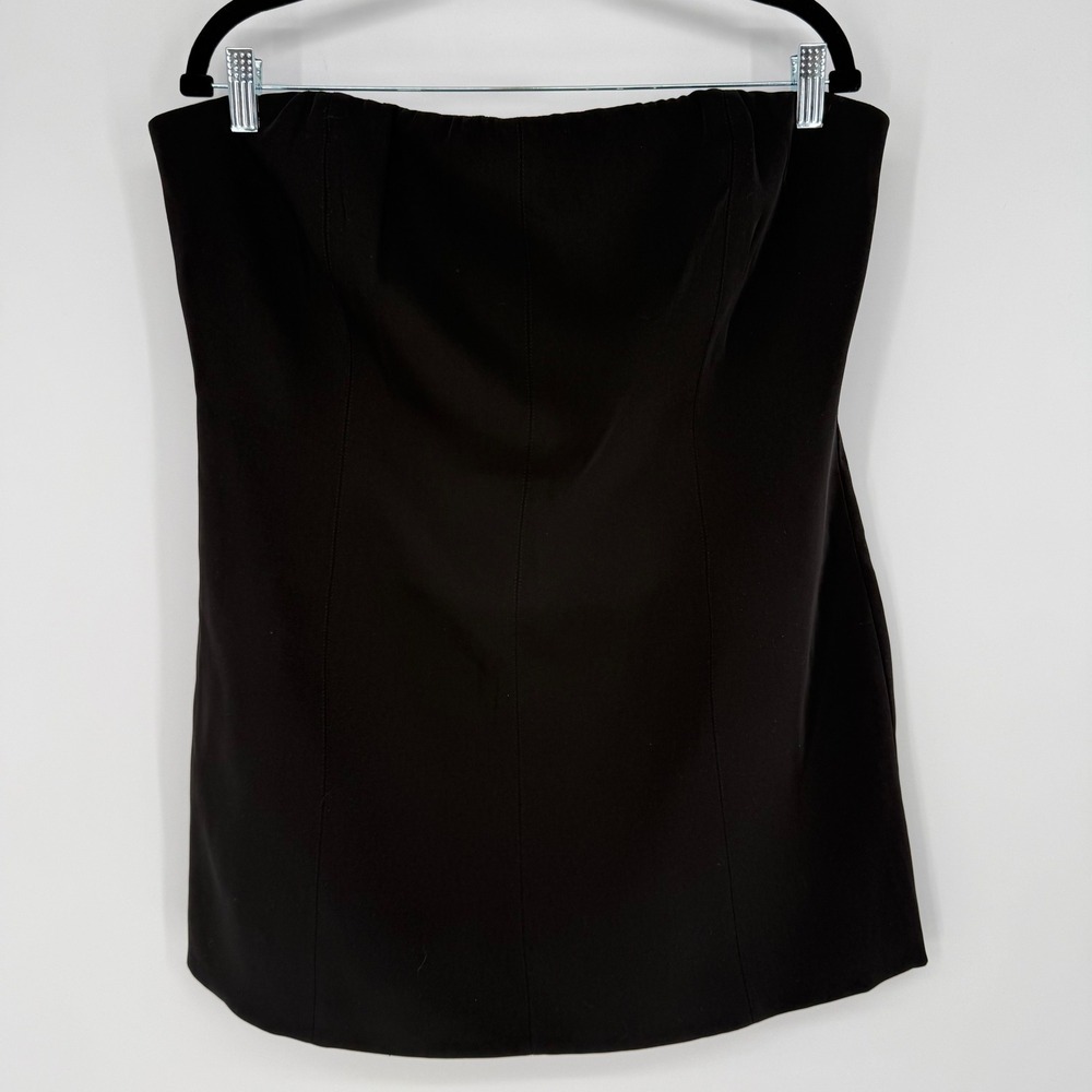 MESHKI MACI CREPE‎ MINI DRESS BLACK NWT 3XL